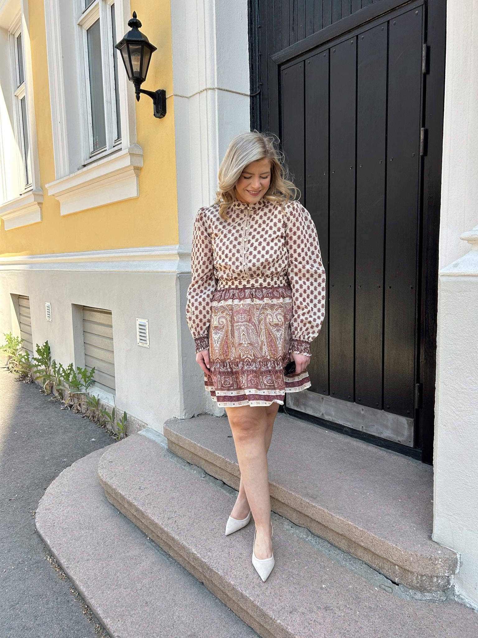 VILYRIDA Short Dress - Birch